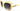"Derby" Oversized Fashion Sunglasses with Buckle Embellishment for Stylish Women - Aloha Eyes - 1