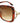 "Sea Castle" Fashion Sunglasses with Crystal and Bamboo Embellishments for Women - Aloha Eyes - 1