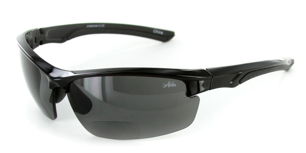 Creekside Polarized Bifocal Wrap-Around Sunglasses