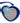 "Heart of America" Women's Heart Shaped Flag Sunglasses - Aloha Eyes - 2